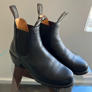 Blundstone Black Heeled Boots